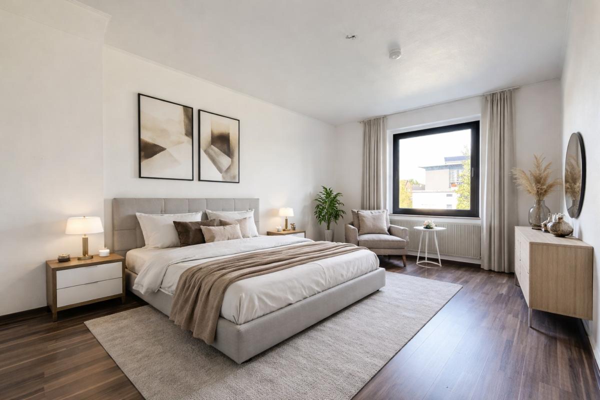 Visualisierung Schlafzimmer