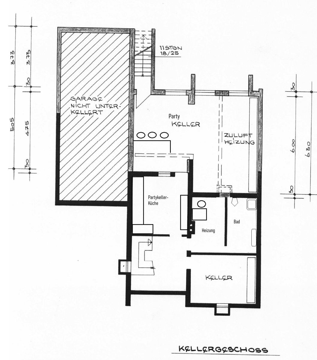 Grundriss Kellergeschoss