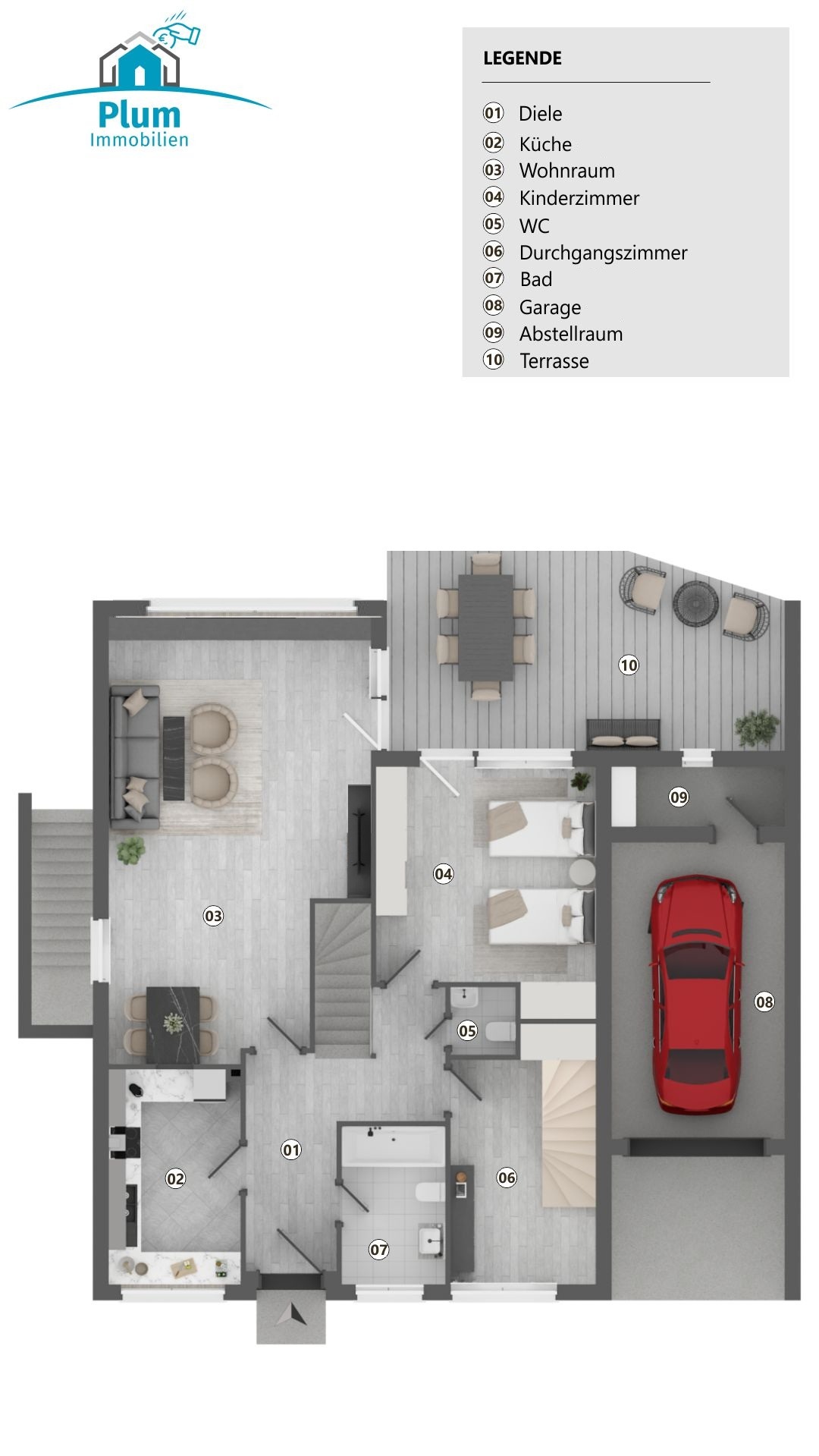 Grundriss Erdgeschoss