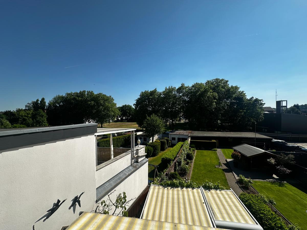 Aussicht vom Balkon
