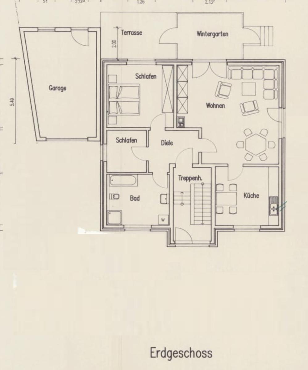 Grundriss Erdgeschoss