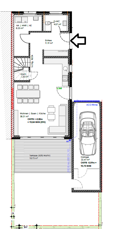 Grundriss Erdgeschoss
