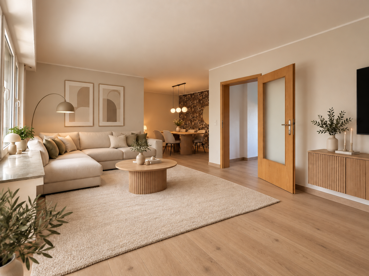 Wohnzimmer Visualisierung