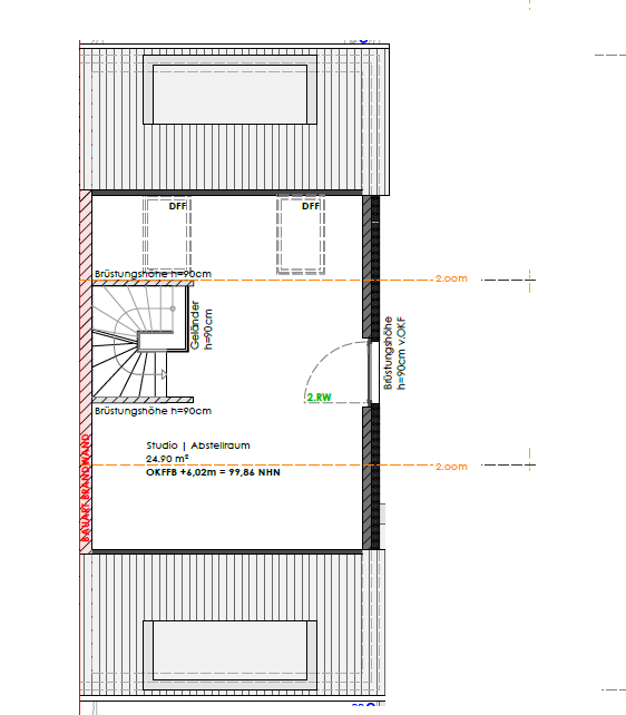 Grundriss Dachgeschoss