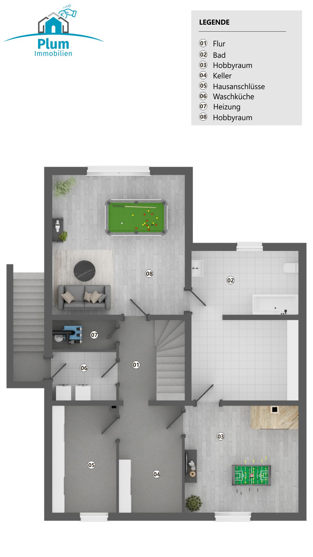 Grundriss Kellergeschoss