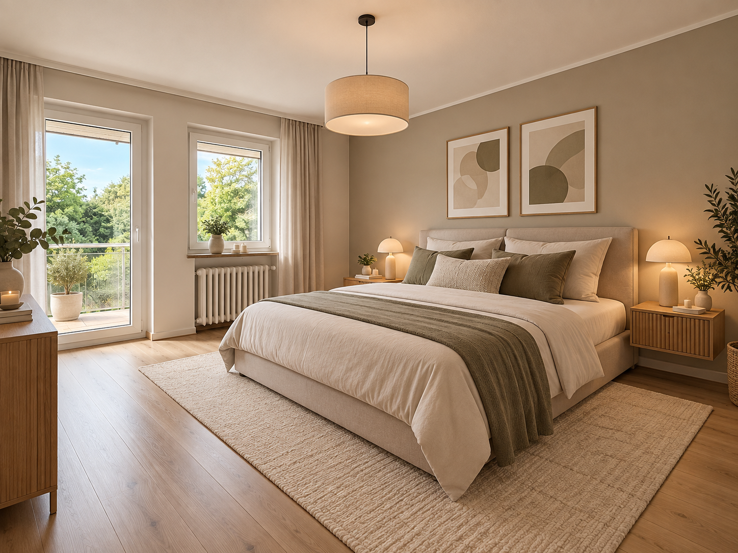 Schlafzimmer Visualisierung