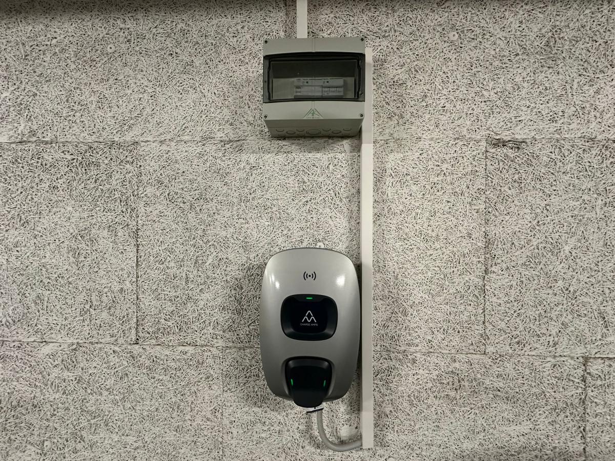 Wallbox an der Tiefgarage
