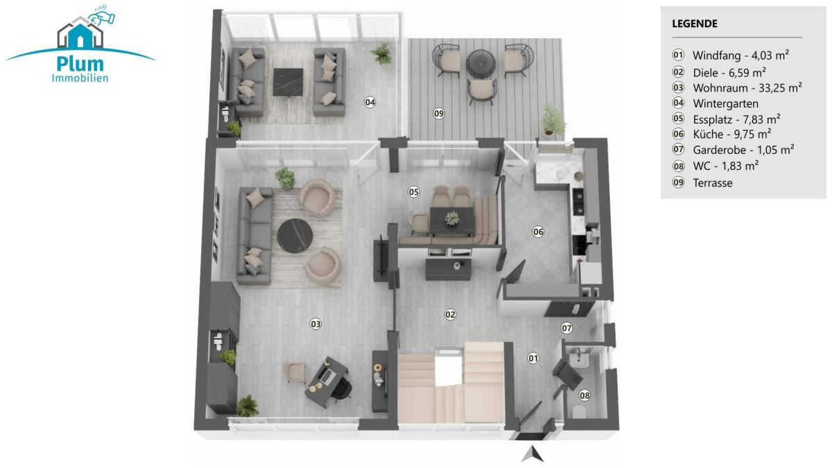 Grundriss Erdgeschoss