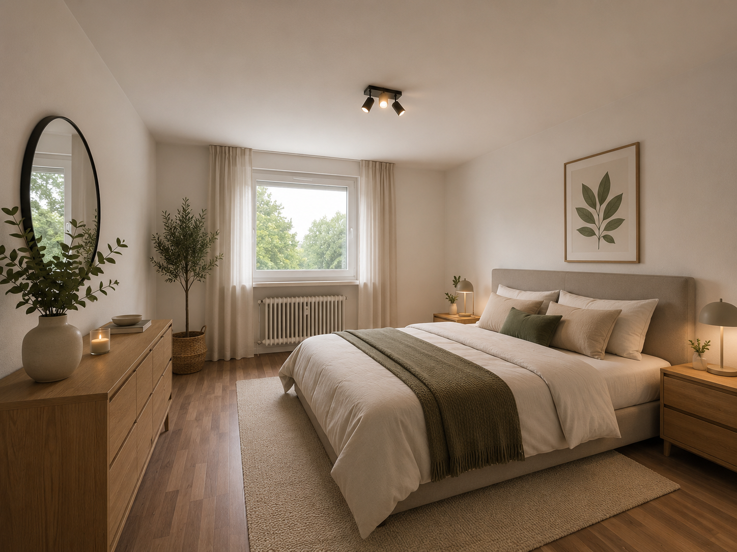 Schlafzimmer Visualisierung